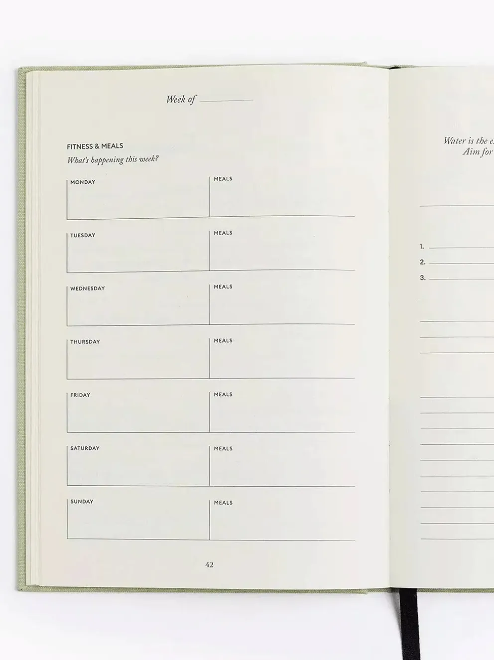 Notatnik The Five Minute Journal Fit Edition