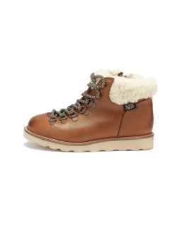 Ocieplane buty skórzane Eddie Fur Hiking Boots