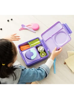 OmieBox lunchbox z termosem i przegródkami