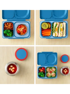 OmieBox UP lunchbox z termosem i przegródkami