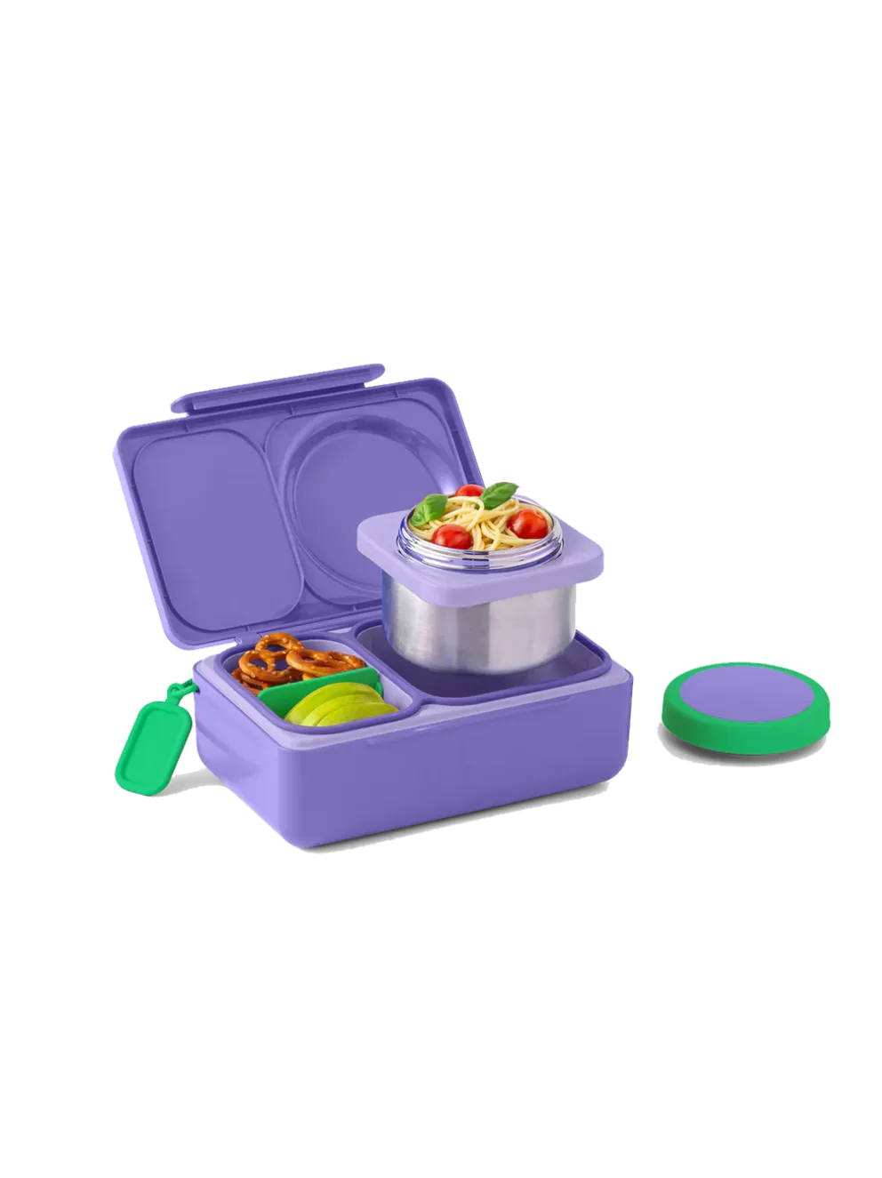 OmieBox UP lunchbox z termosem i przegródkami