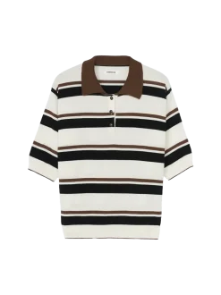 Organic Cotton Striped Polo