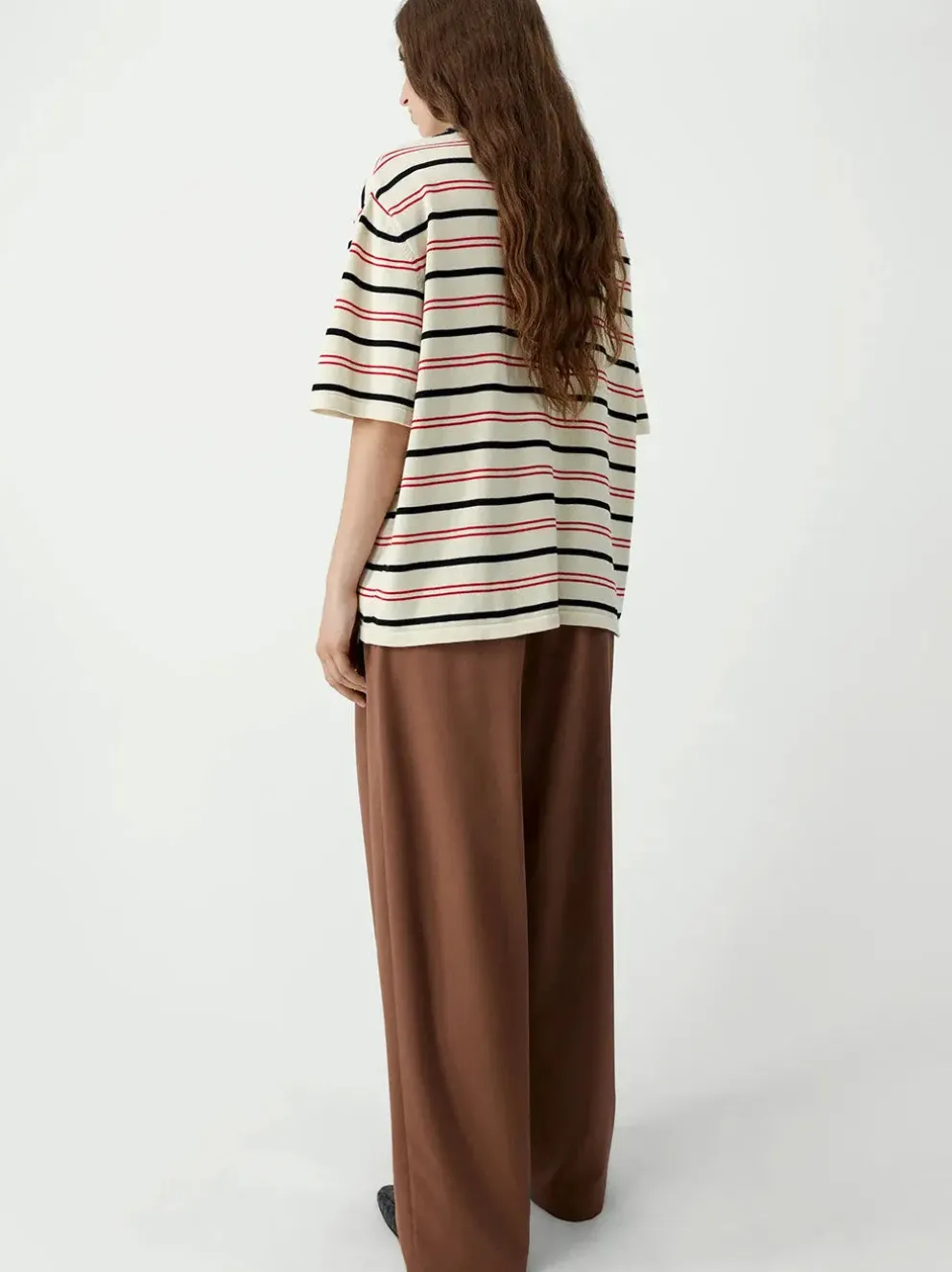 Organic Cotton Striped T-Shirt