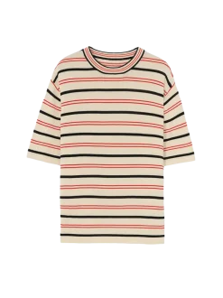Organic Cotton Striped T-Shirt