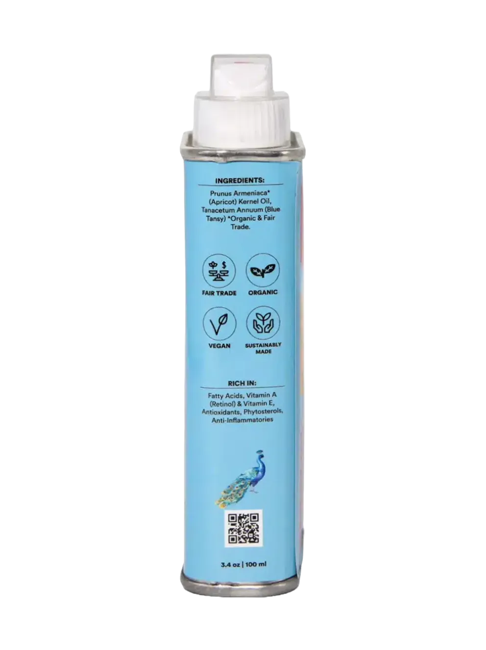 Organiczny olej do ciała i włosów Blue Tansy & Apricot