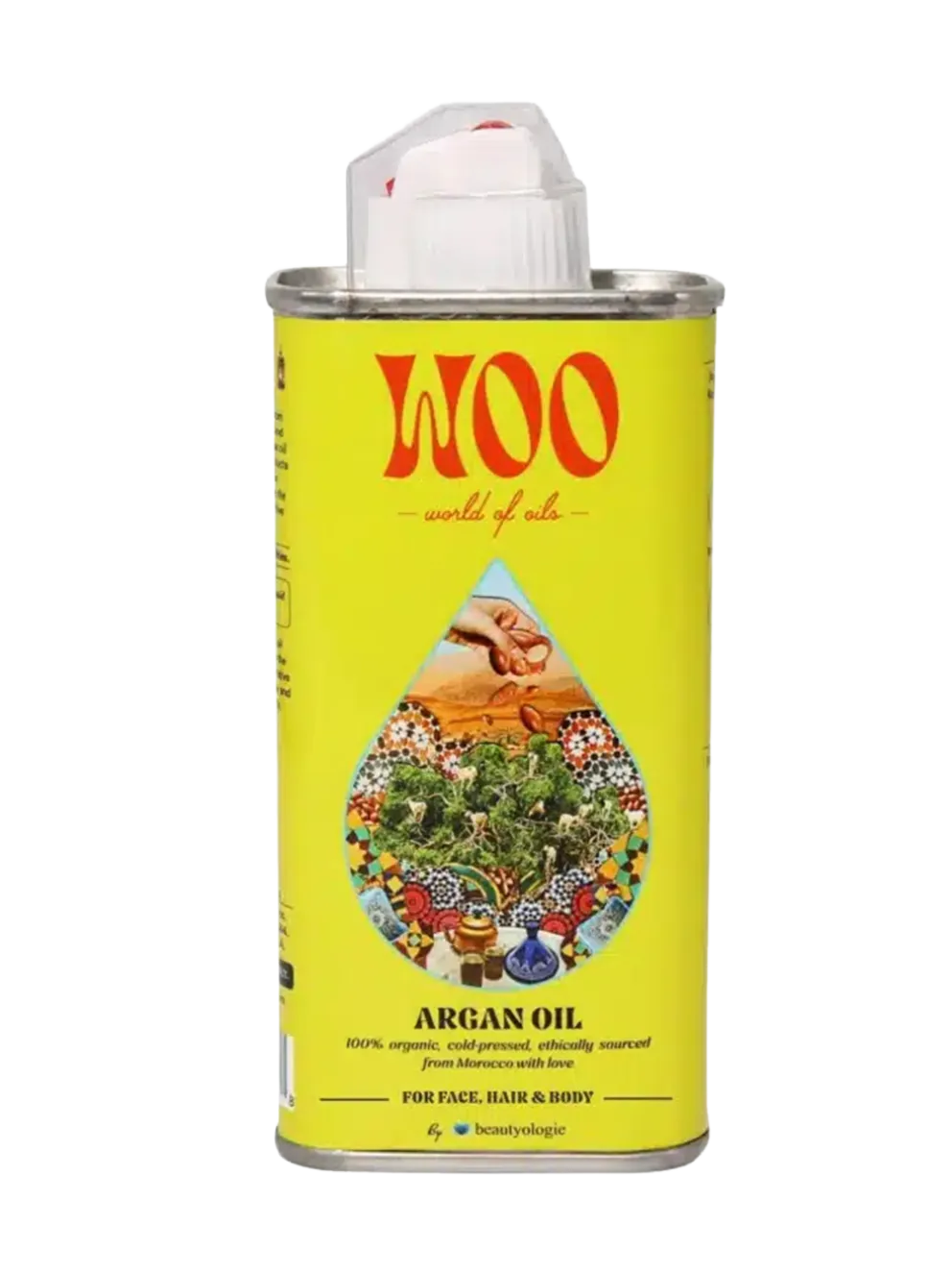 Organiczny olej do ciała i włosów Argan