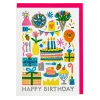 Ozdobna kartka z kopertą Peanut Birthday