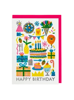 Ozdobna kartka z kopertą Peanut Birthday