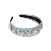 Ozdobna opaska do włosów z kryształami Caren Headband