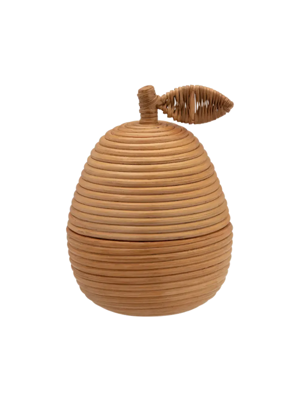 Pear Rattan Box