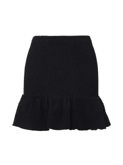 Peplum Mini Skirt