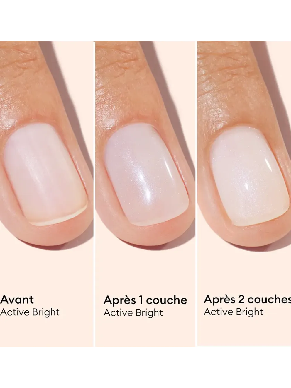 Pielęgnacyjny lakier do paznokci Active Bright