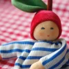 Pierwsza przytulanka Apple Cuddle Cloth