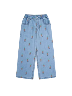 Pineapple Light Denim Pants