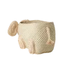 Pleciony kosz Elephant raffia basket