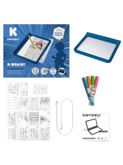 Podświetlany tablet do nauki rysowania