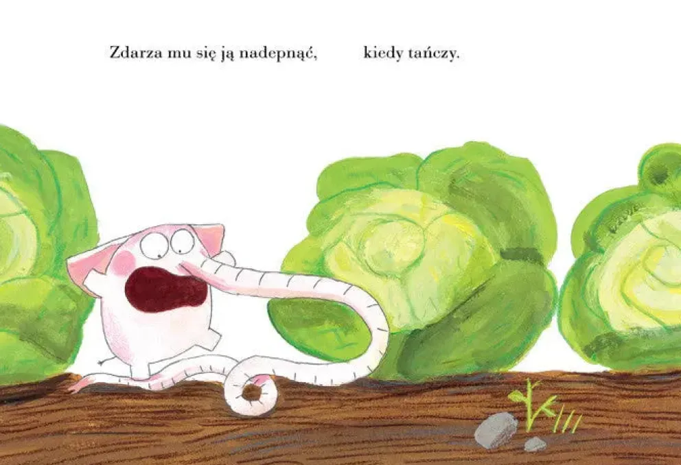 Pomelo ma się dobrze pod swoim dmuchawcem