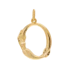 Pozłacana zawieszka Initial Muse Necklace Charm
