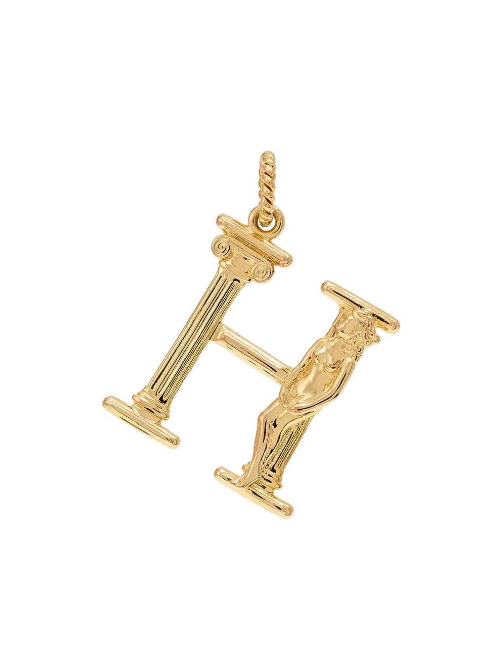 Pozłacana zawieszka Initial Muse Necklace Charm