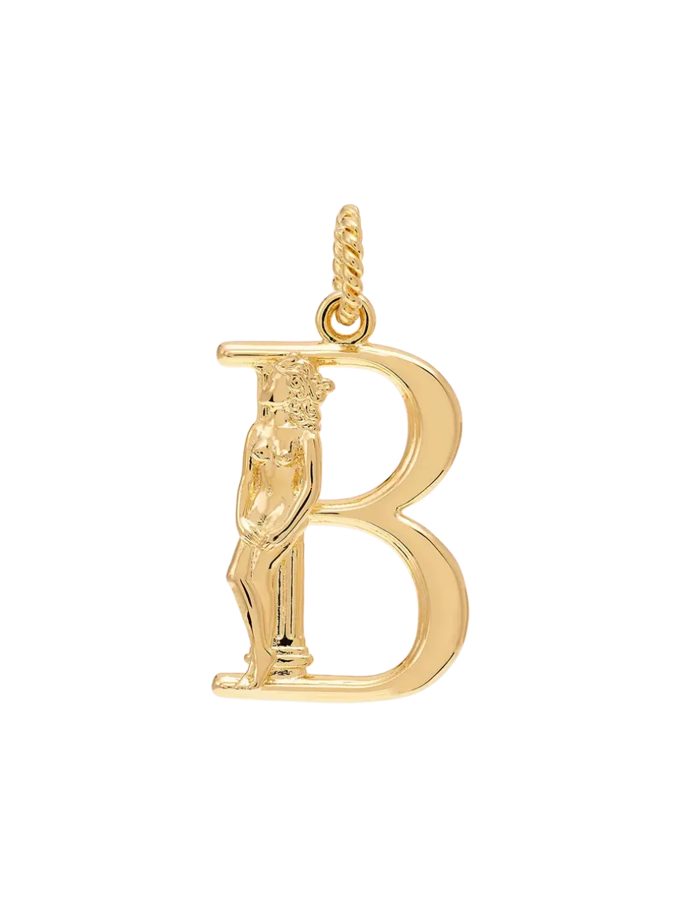 Pozłacana zawieszka Initial Muse Necklace Charm