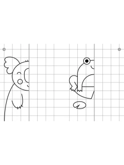Przerysuj. Lustrzane rysowanie dla najmłodszych
