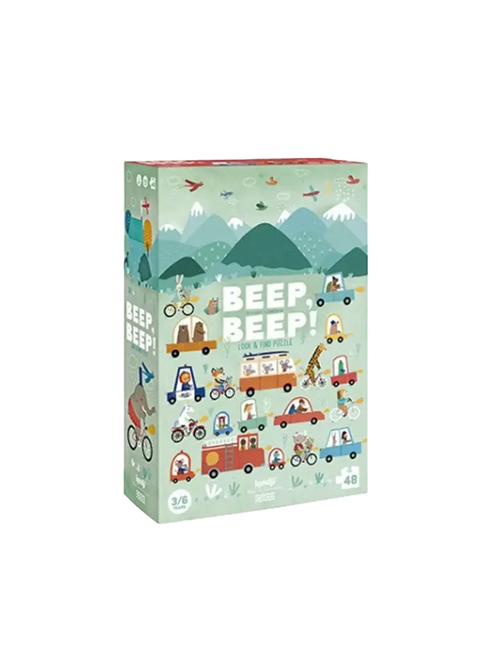 puzzle - droga Beep Beep