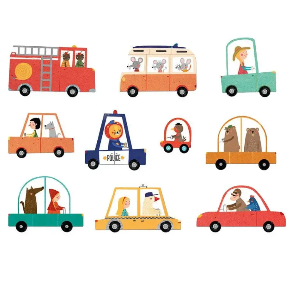 puzzle - droga Beep Beep
