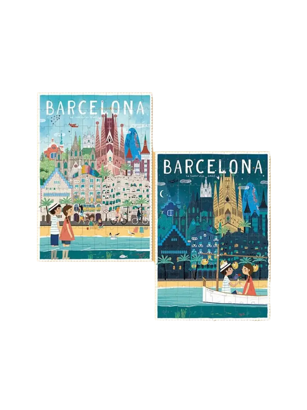 Puzzle dwustronne Gaudi Skyline