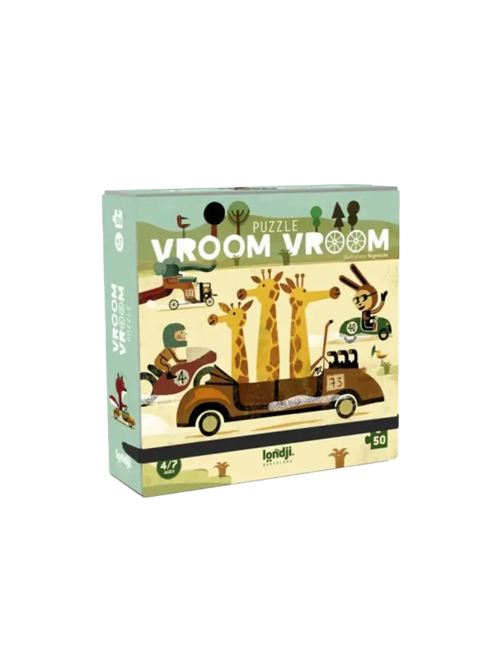 puzzle 50 elementów Vroom Vroom