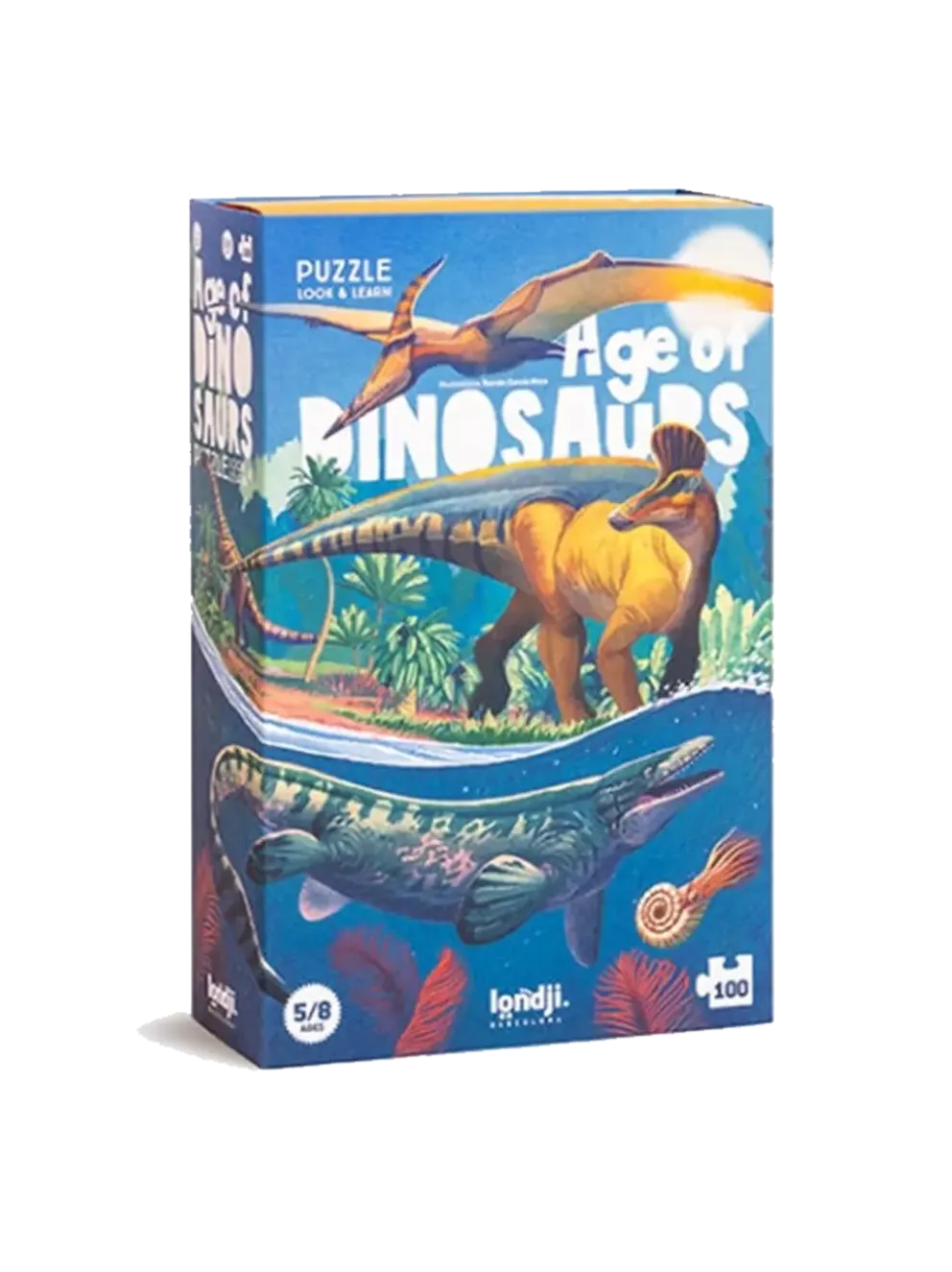 Puzzle i gra obserwacyjna Age of dinosaurs