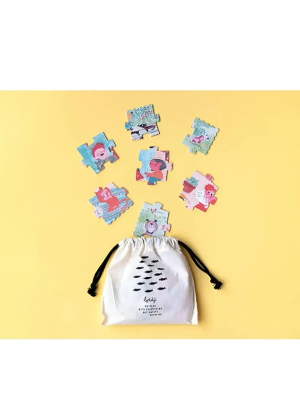 Puzzle kieszonkowe dla dzieci Cats & Dogs