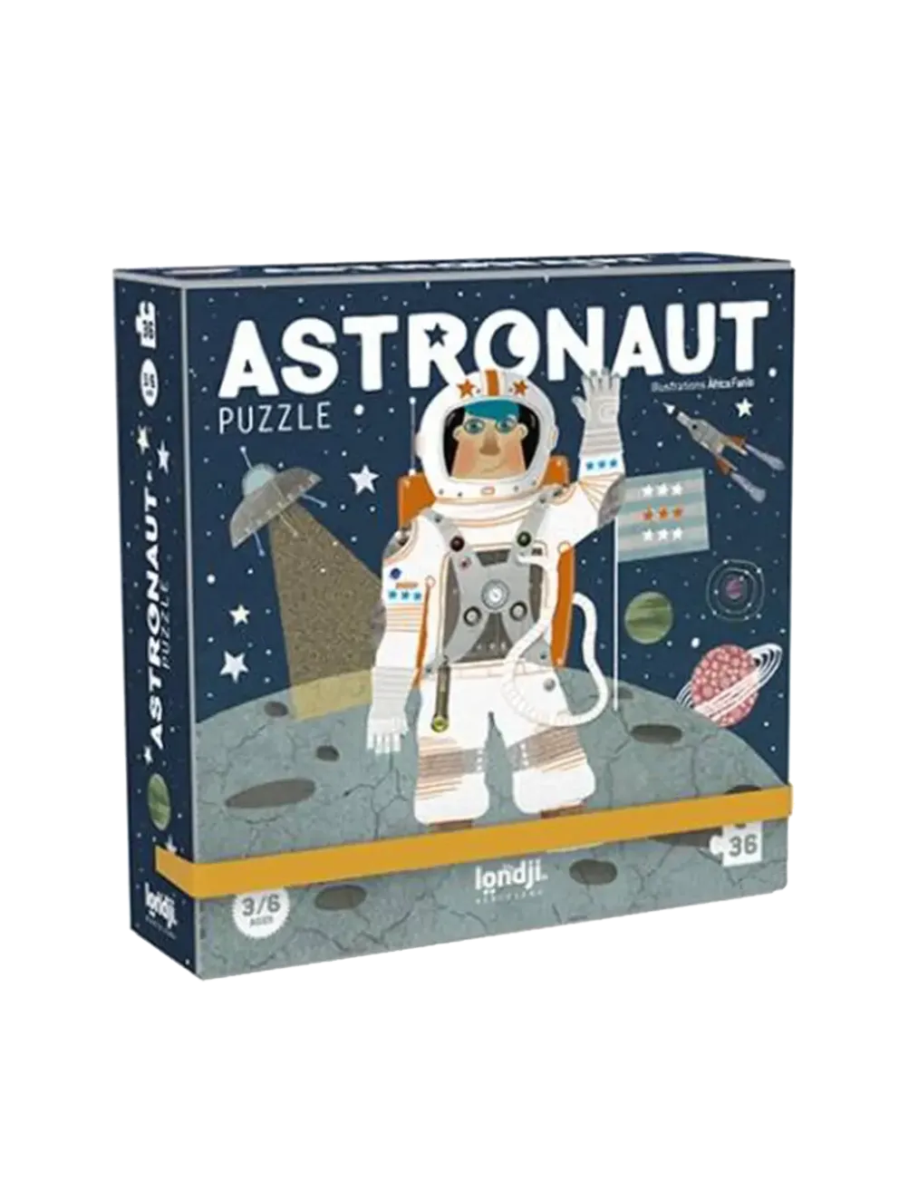 Puzzle kieszonkowe dla dzieci Astronaut