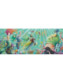 puzzle z brokatem