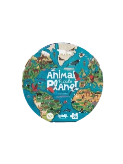 Puzzle z grą obserwacyjną Animal Planet