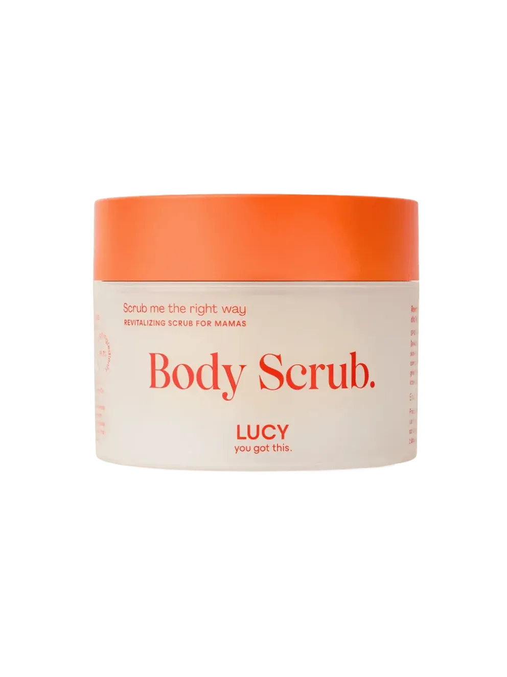 Rewitalizujący peeling cukrowy dla Mam Body Scrub