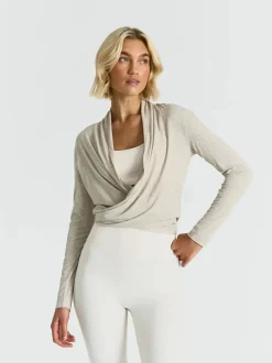 Ribbed Ballet Wrap