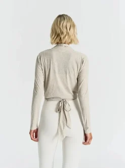 Ribbed Ballet Wrap