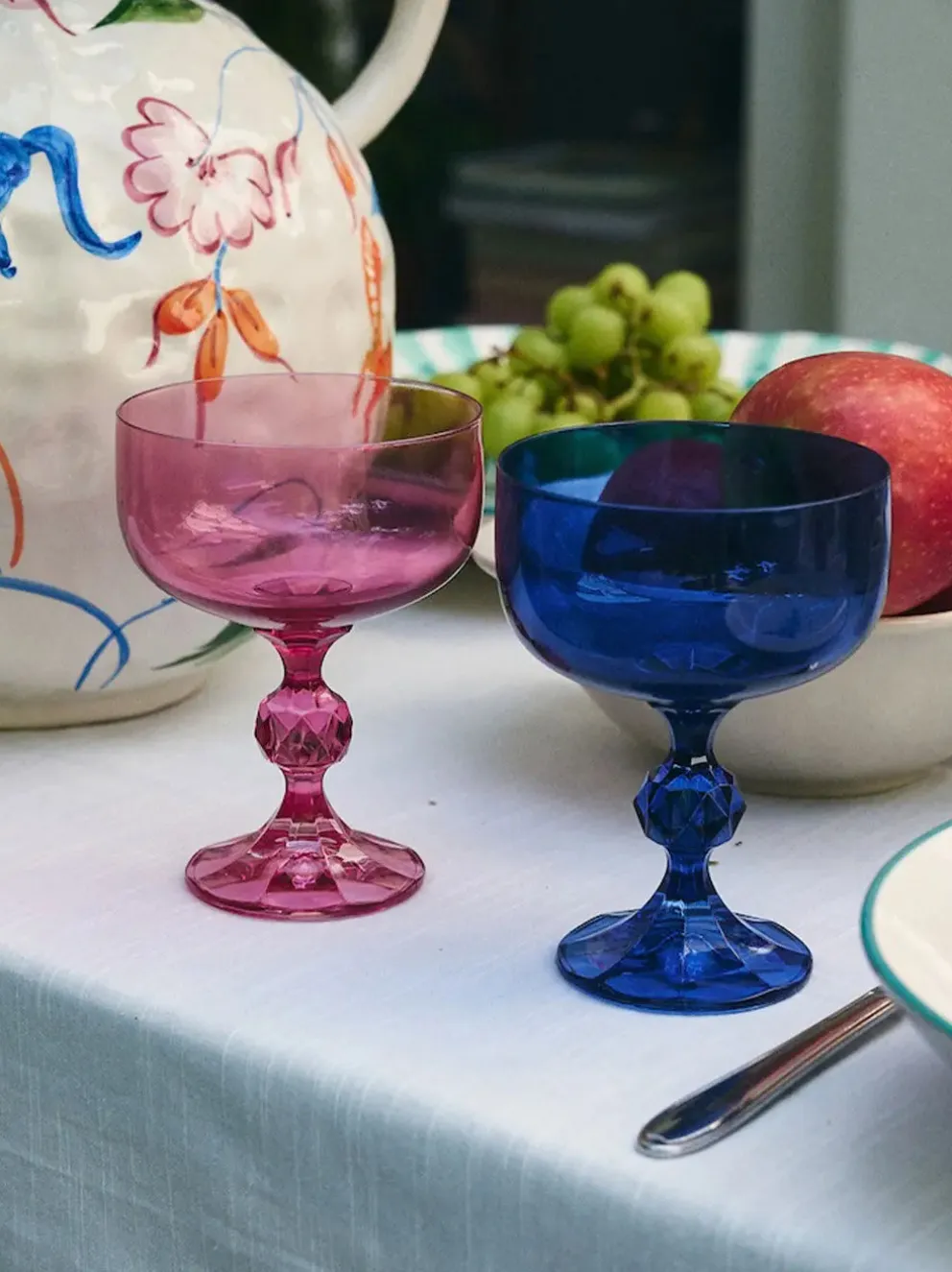 Rose Cocktail Glass Set of 2
