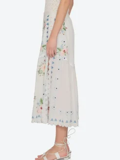 Serafina Embroidery Pants