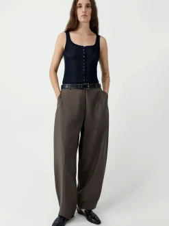 Silk Barrel Pants
