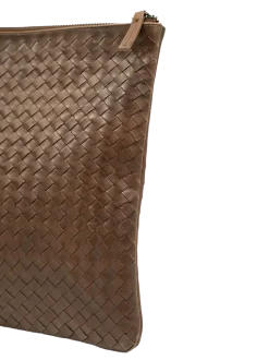 Skórzana koperówka etui na laptopa Pochette