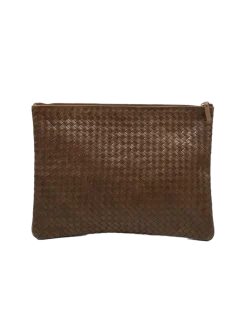 Skórzana koperówka etui na laptopa Pochette