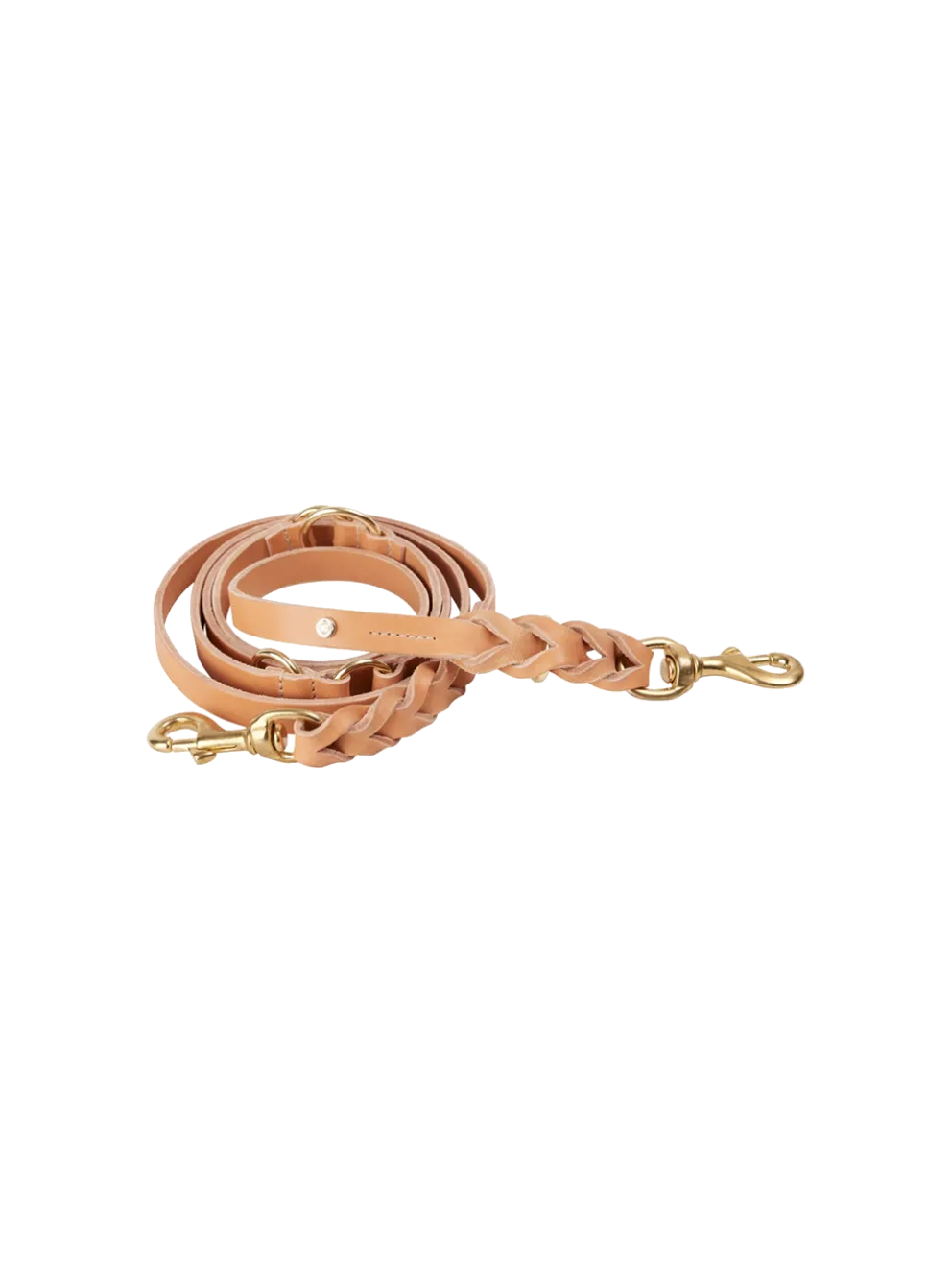 Skórzana smycz dla psa z regulacją Robin Dog Leash