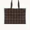 Skórzana torba Check Tote