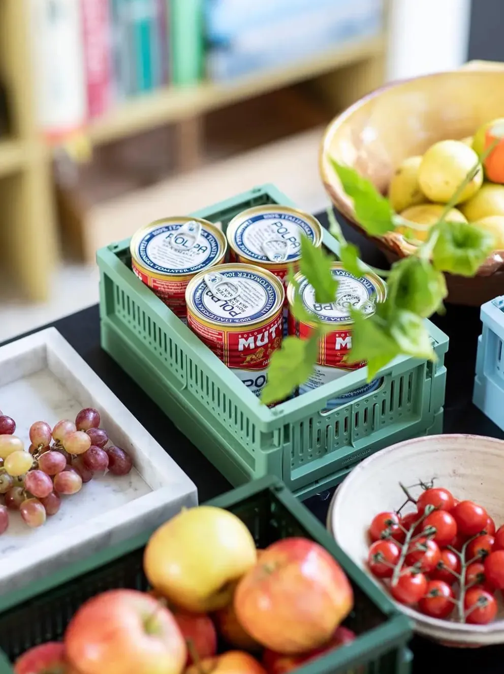 Skrzynka modułowa z recyclingu