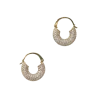 Small Diamond Hoops