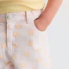 Smiley Denim Short Smiley Print