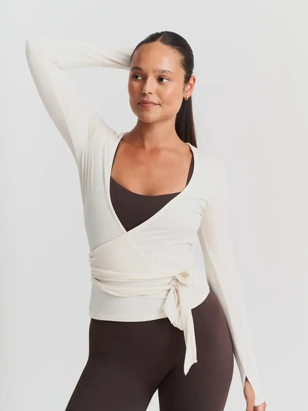 Soft Ballet Wrap Top