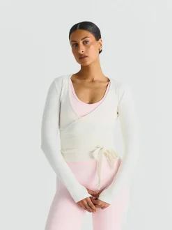 Soft Ballet Wrap Top