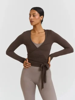 Soft Ballet Wrap Top
